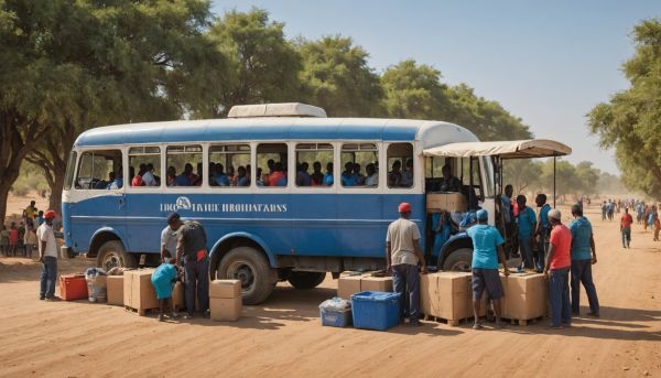 Partir en voyage humanitaire en autocar collectif